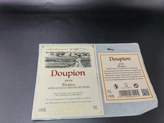 Favor Labels Naklejki na butelki wina na wesele dekoracje na Święto Dziękczynienia