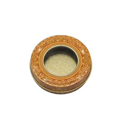 4 Oz 8 Oz Metalowe pojemniki na świece Słoiki 70x20mm Okrągłe