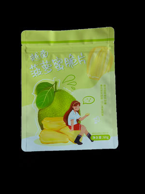 Poly Heat Seal Wielokrotnego zamykania plastikowe torby na białko w proszku do żywności Małe woreczki wielokrotnego użytku