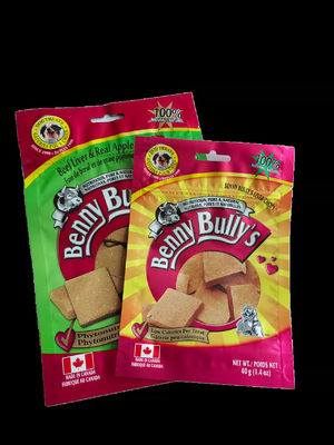 Poly Heat Seal Wielokrotnego zamykania plastikowe torby na białko w proszku do żywności Małe woreczki wielokrotnego użytku