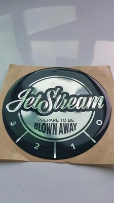 Kopułkowa naklejka epoksydowa Drukowanie samoprzylepne logo PVC Drop Glue