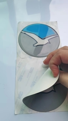 Kopułkowa naklejka epoksydowa Drukowanie samoprzylepne logo PVC Drop Glue