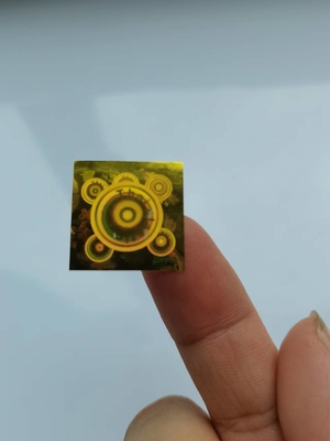 Holo Anti Fałszywe naklejki Laser Security Numer seryjny Chroń konsumentów Koło Custom