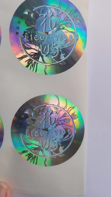 Wyposażenie fabryczne Zaprojektowane zabezpieczenia Złoty Hologram Laserowy Znaki towarowe